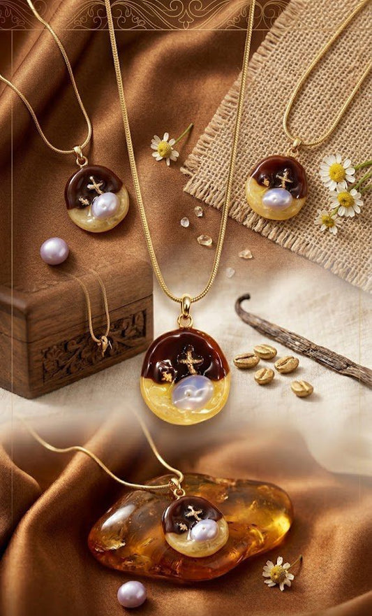 Coffee heart Anti tarnish 8