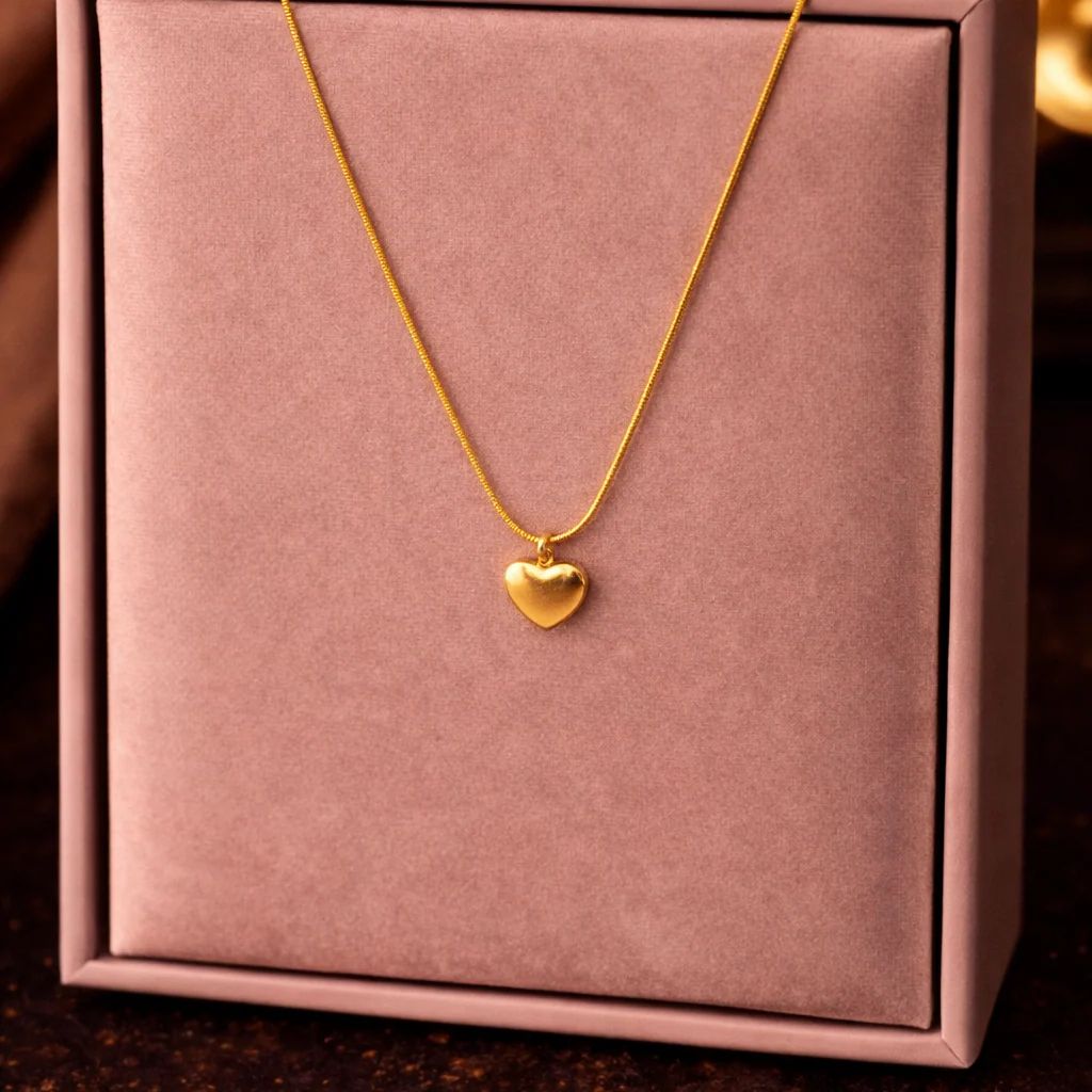 Simplicity heart Anti tarnish 19