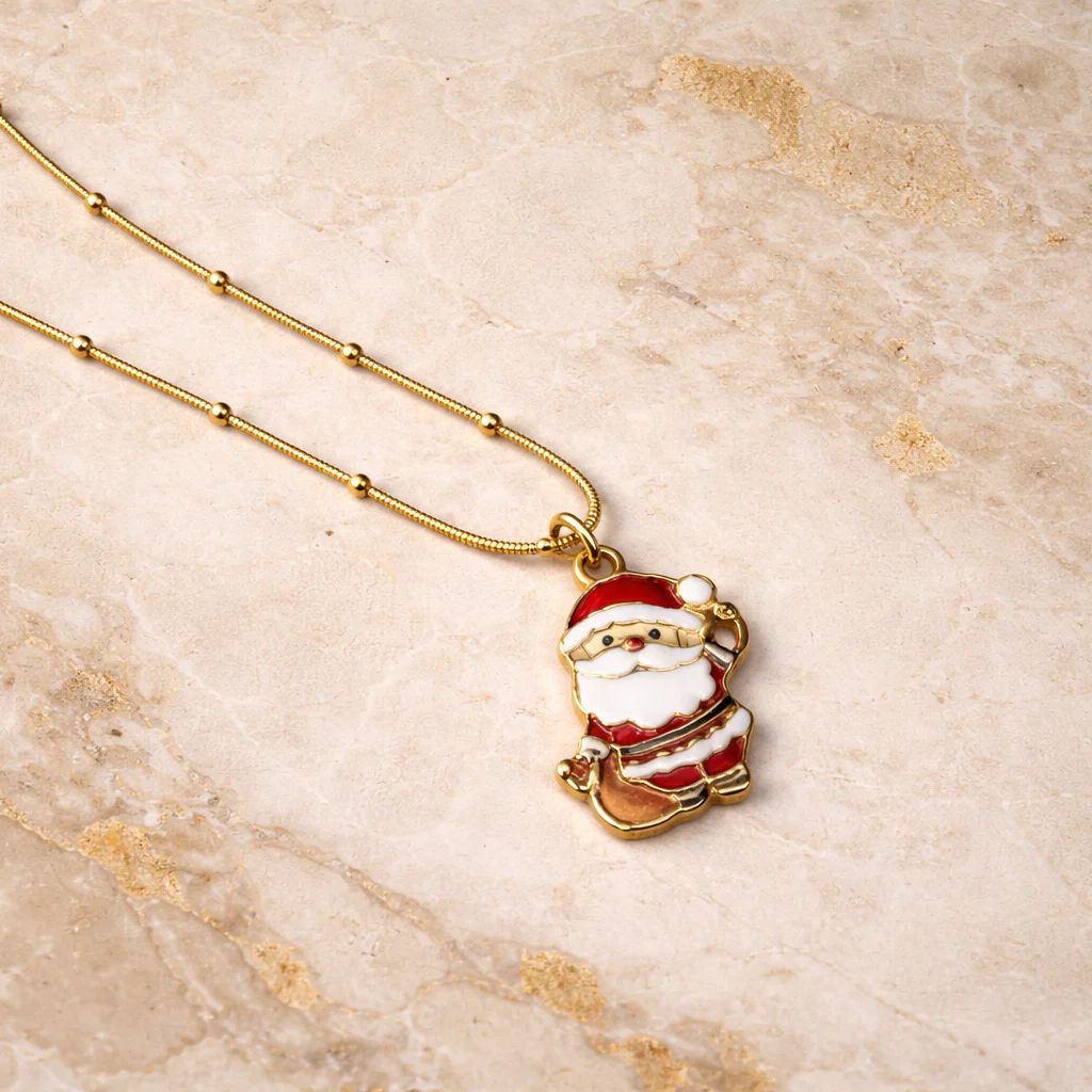 The Santa Anti tarnish pendant