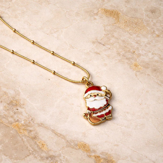 The Santa Anti tarnish pendant